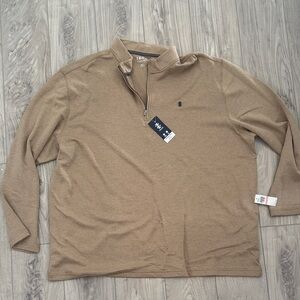 NWT $44 Izod Quarter-Zip Pullover Men’s size 3XLT
